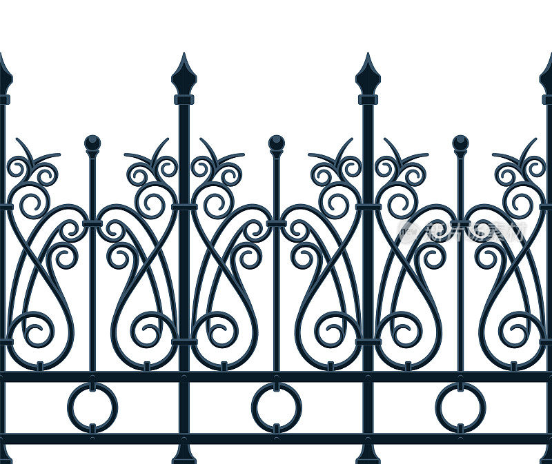 Art Nouveau Fence